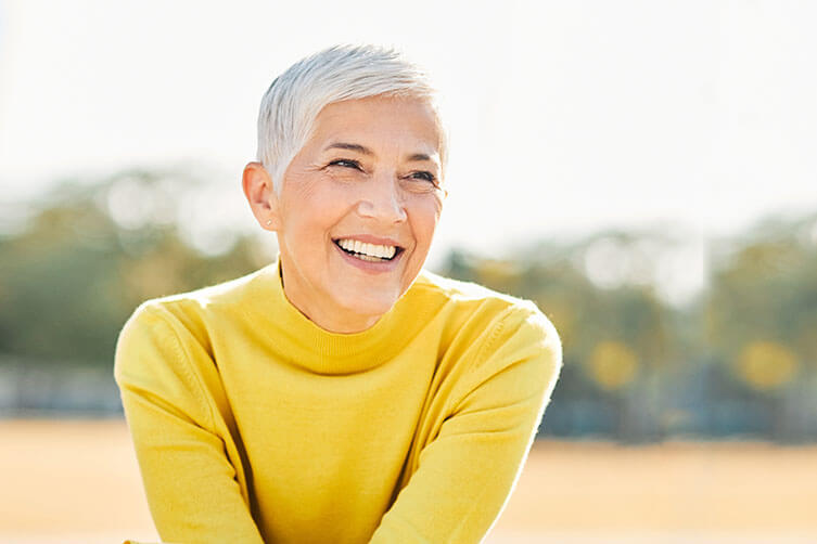 Woman Smiling